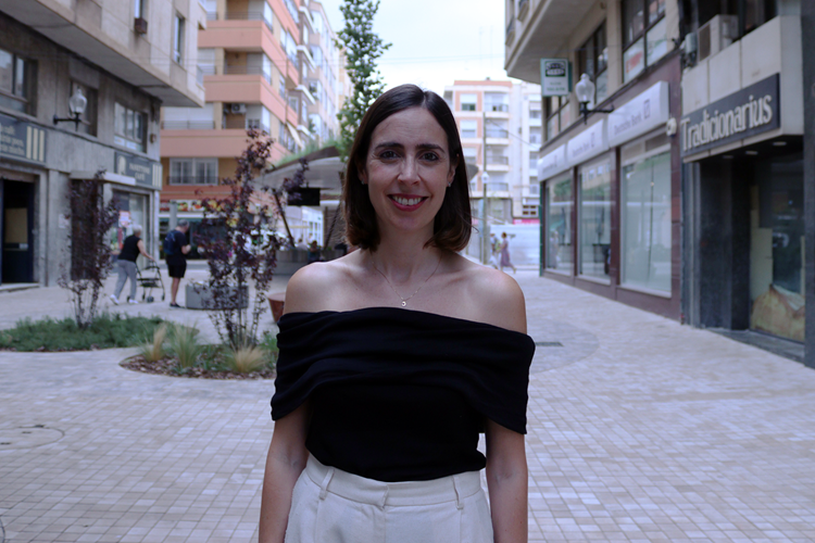 La portavoz del grupo municipal de Compromís per Elx, Esther Díez