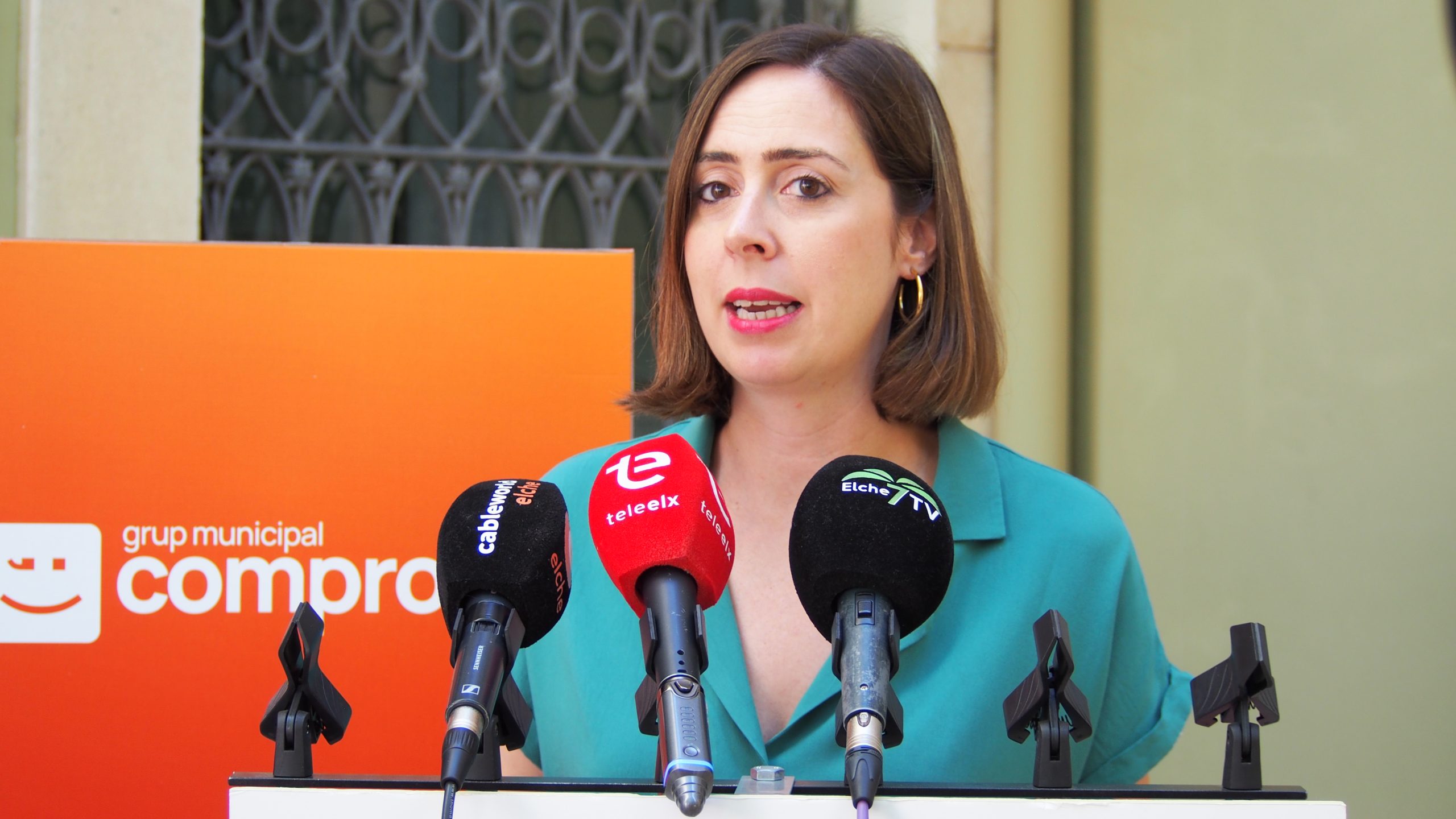 La portavoz del grupo municipal Compromís, Esther Díez.