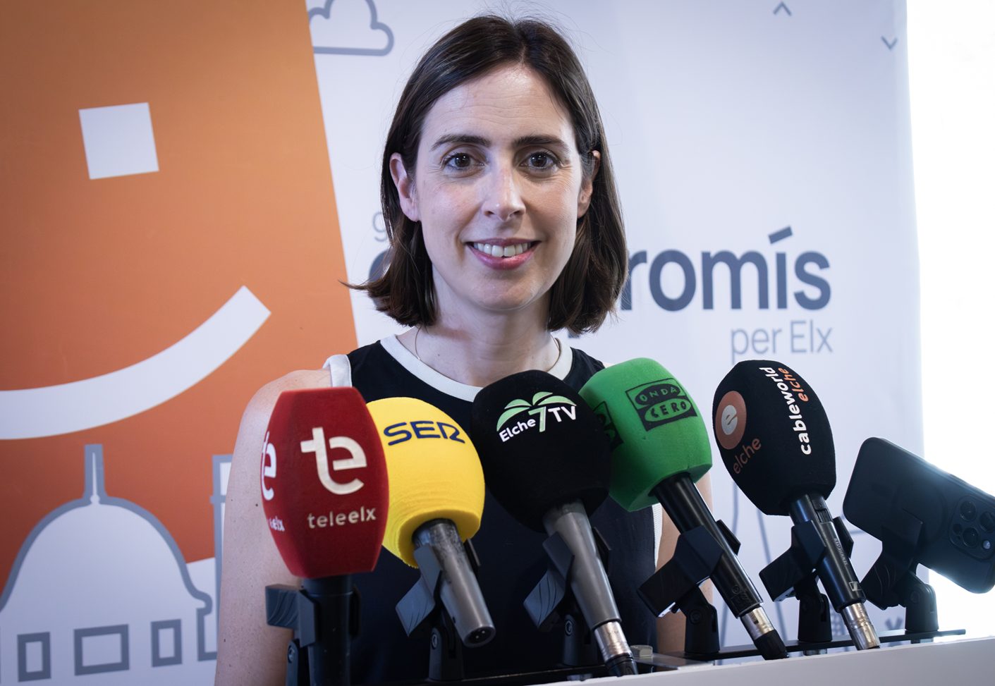 La portavoz del grupo municipal Compromís, Esther Díez.